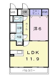 アンソレイエの間取り画像