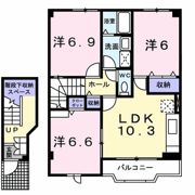 プリムヴェールの間取り画像