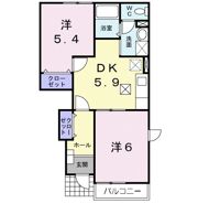 プリムロ－ズの間取り画像