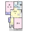 ビガ－ハイツの間取り画像