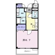 セレーノ東生駒A棟の間取り画像