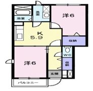 さくらハイムの間取り画像