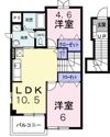 コリーヌ・オーブAの間取り画像