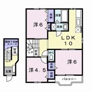 プロムナードヒルズの間取り画像