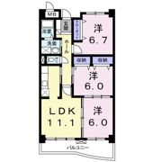 ジュンサンライトの間取り画像