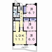 ジュンサンライトの間取り画像