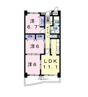 ジュンサンライトの間取り画像