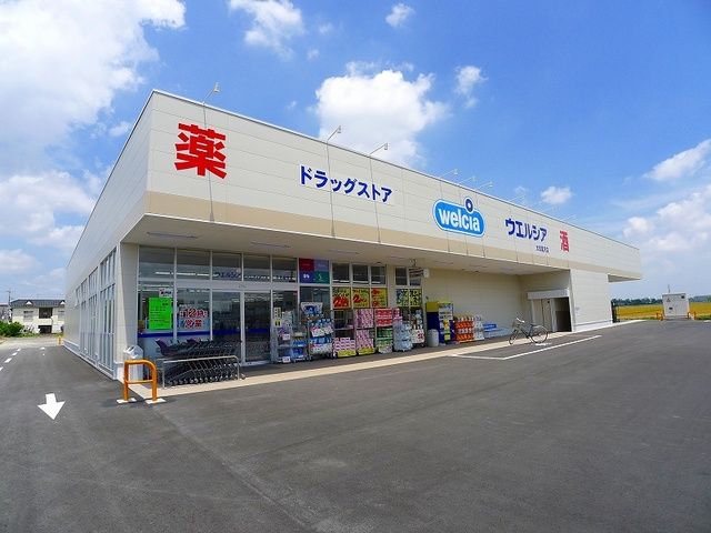 近くのウエルシア太田富沢店まで1,800m（徒歩23分）