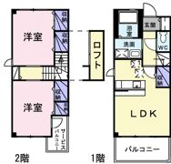 サンワードⅠの間取り画像