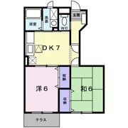 プラースⅢの間取り画像