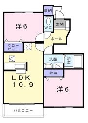 プロムナードⅡの間取り画像
