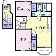 ローブレ オークラ Ⅰの間取り画像