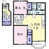 ローブレ オークラ Ⅰの間取り画像