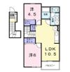 コルティーレ Bの間取り画像