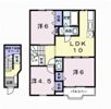 ファミ－ルFUJI Bの間取り画像