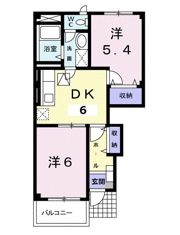 メルヴェイユ－SAKURA．Cの間取り画像