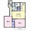 メゾン長船Bの間取り画像