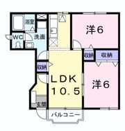 グラン ノーバA棟の間取り画像