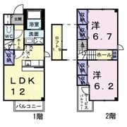 ヴァン ベールの間取り画像