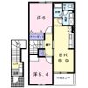 ビビエンダ アリス B棟の間取り画像