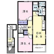 ビビエンダ アリス B棟の間取り画像