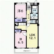 アビタシオン Ⅱの間取り画像