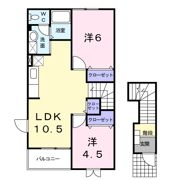イストAの間取り画像