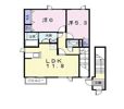 サンパティーク のぞみAの間取り画像