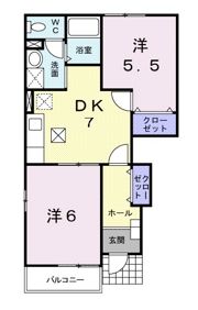 アヴニールⅩの間取り画像