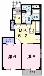 メフィストBの間取り画像
