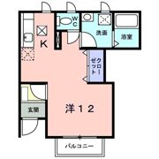 シャン・ド・フルールの間取り画像