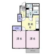 シャポー・ルージュMの間取り画像