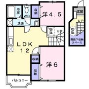シェールBの間取り画像