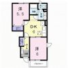 ドミールK Aの間取り画像