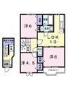 カシオペア Bの間取り画像