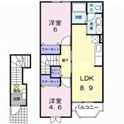 アベニールの間取り画像
