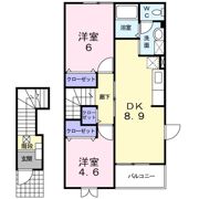 アベニールの間取り画像