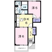 エーデル南の間取り画像