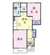 メゾン・アムール Bの間取り画像