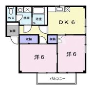 サニーハウスAの間取り画像