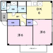 サニーハウスBの間取り画像