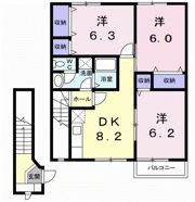 シャルムCの間取り画像