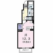ソレイユ北島 Bの間取り画像