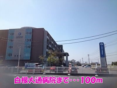 近くの白根大通病院まで100m(徒歩2分)