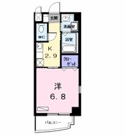 プラシード幸の間取り画像