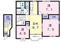 カーサ ラウレールⅡの間取り画像