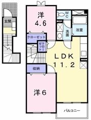 ボンヌ・シャンスⅢの間取り画像