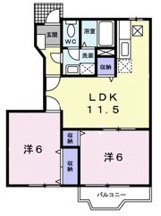 サンライズの間取り画像