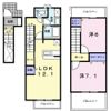 シェソワ小倉寺Ⅲの間取り画像