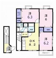 アティーズA棟の間取り画像